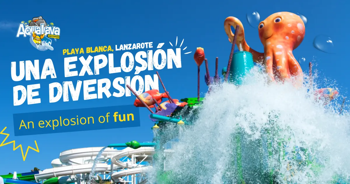 Aqualava Water Park - natacion in Playa Blanca