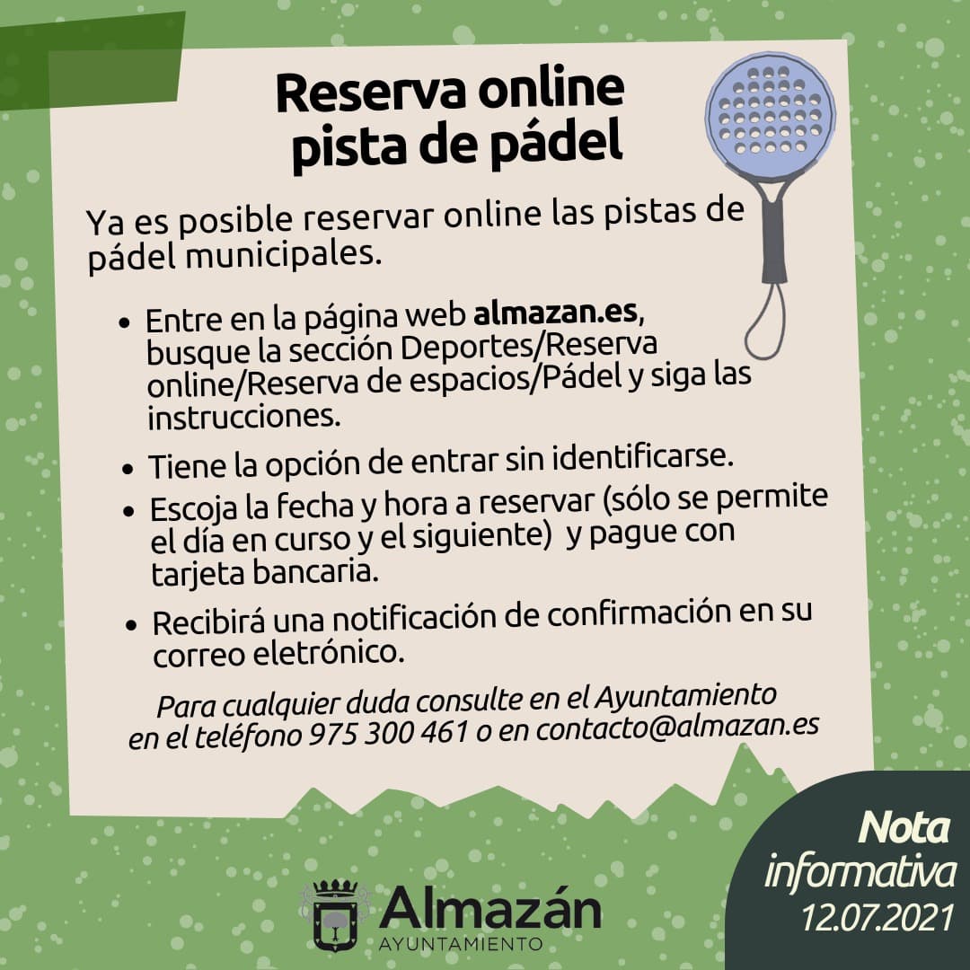 Pádel Almazán - padel in Almazán