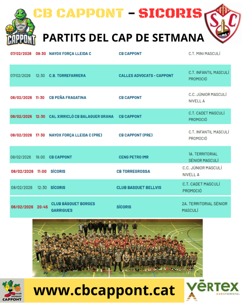 CB CAPPONT - fútbol in Lleida