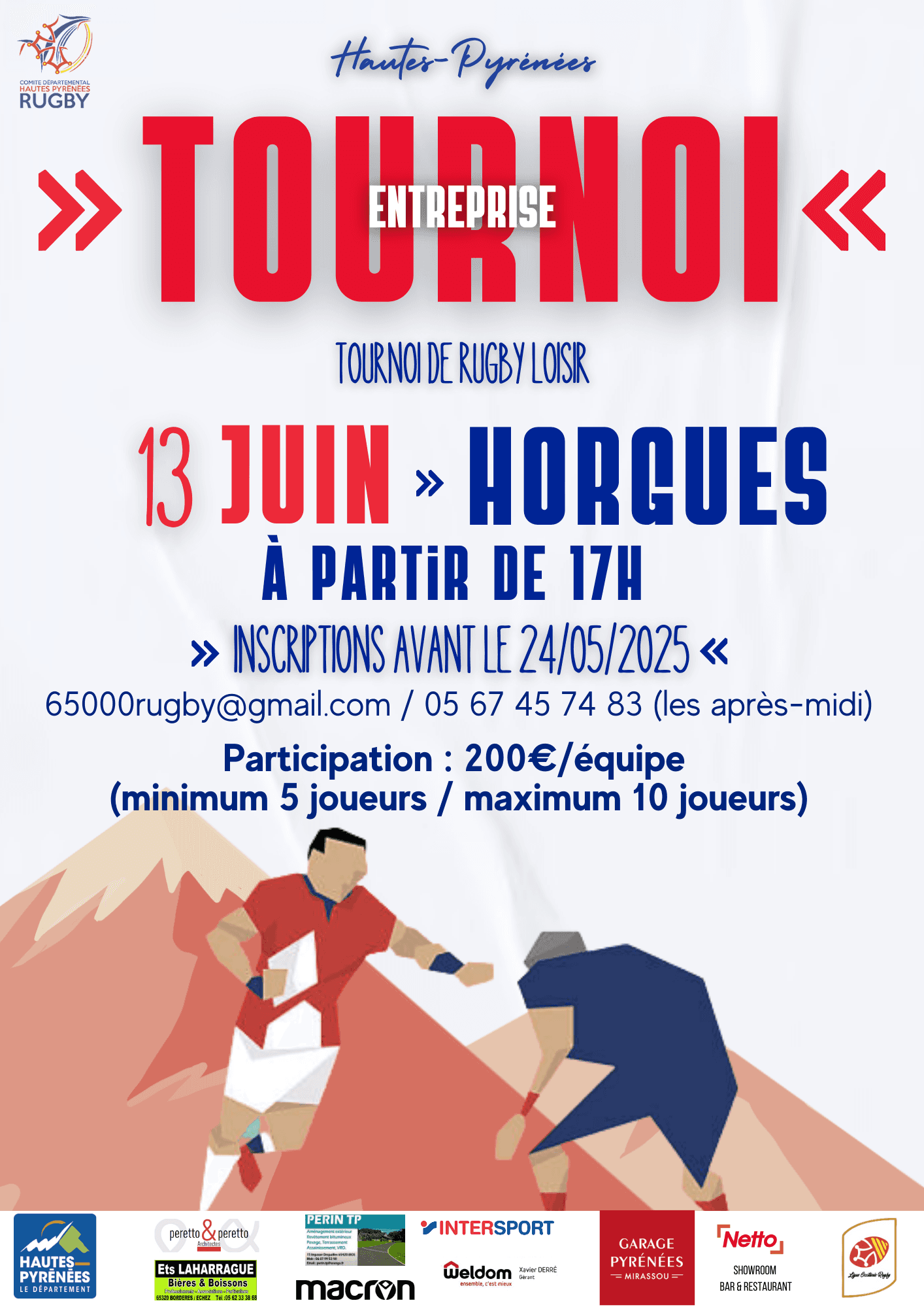 Comite Départemental Rugby Hautes Pyrénées - rugby in Tarbes