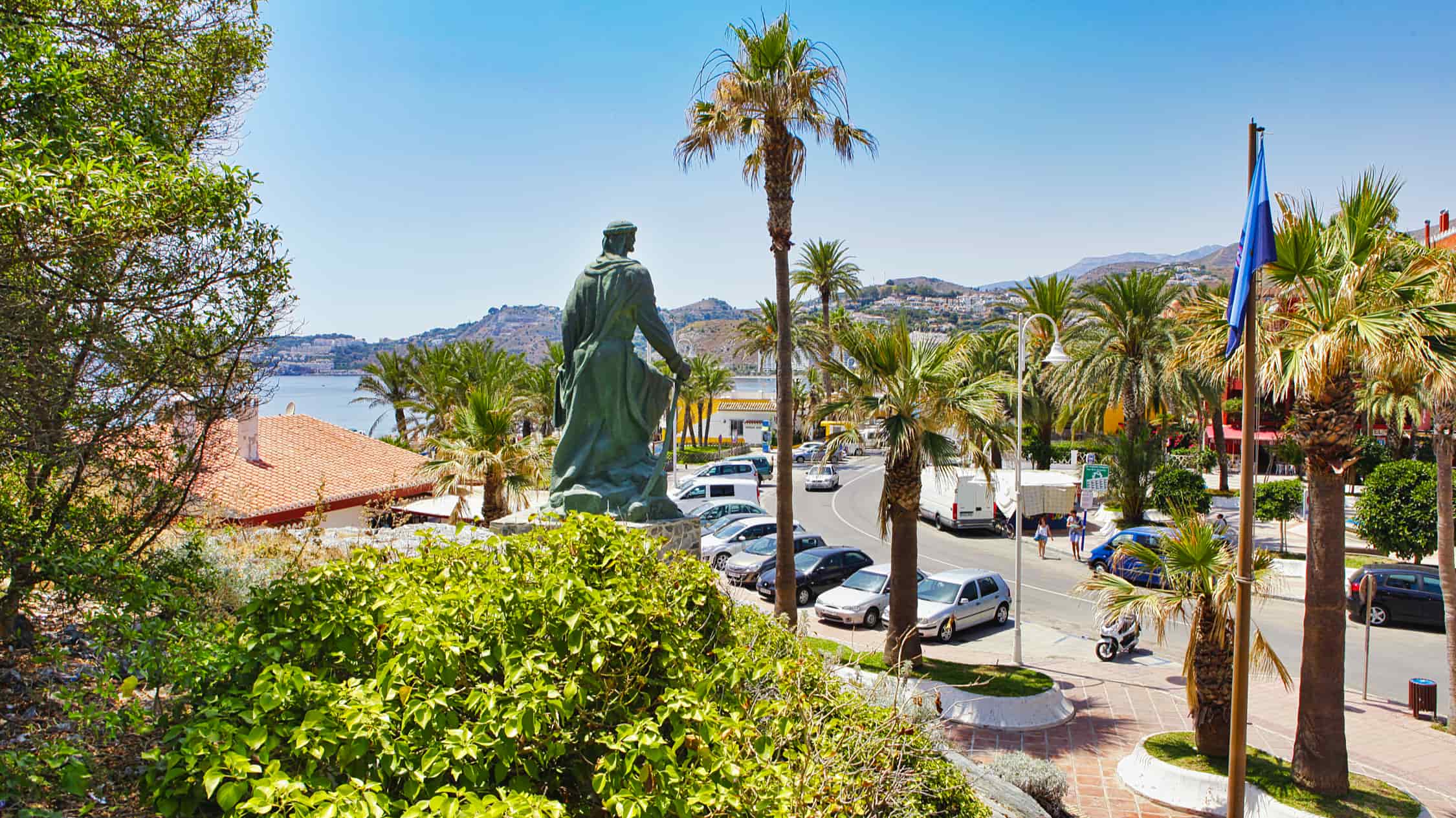 Plaza de Abderraman I - skateboard in Almuñécar