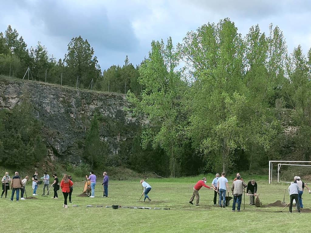 Campo de fútbol Las Canteras - fútbol in Casla