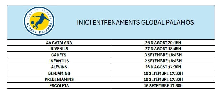Global Palamós F.C. - fútbol in Palamós