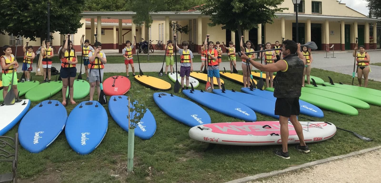 Paddlesurf Madrid-Besup - surf in Aranjuez
