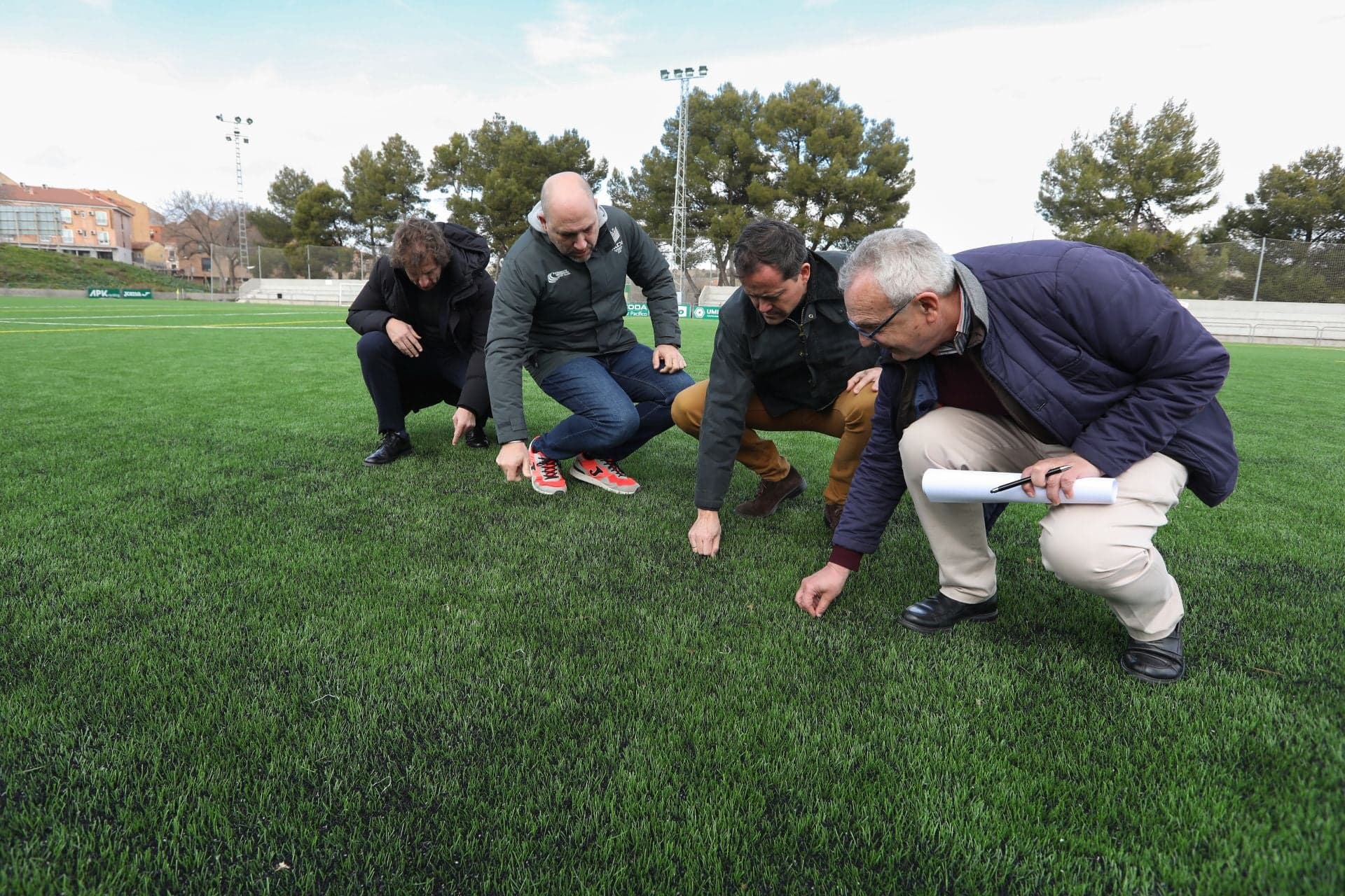 Campo Paulino Lorenzo. Campo Anexo al Salto del Caballo - fútbol in Toledo