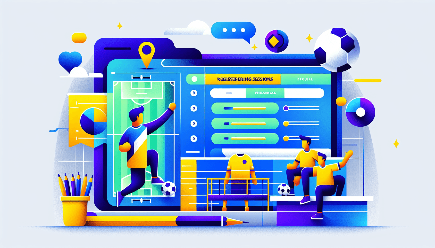 Registra sessioni di allenamento