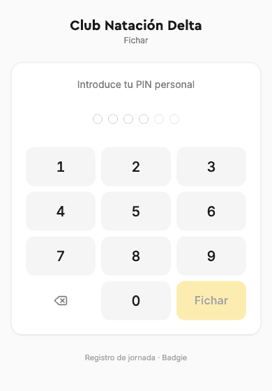 Con il QR della sede