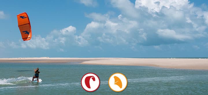 Canoa kite school Brazil - kitesurf